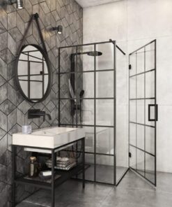 Shower enclosures and bath screens